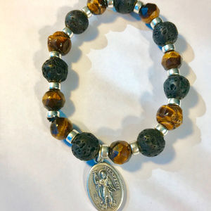 Bracelet Unisex Saint Expedite  Attorney Lawyer